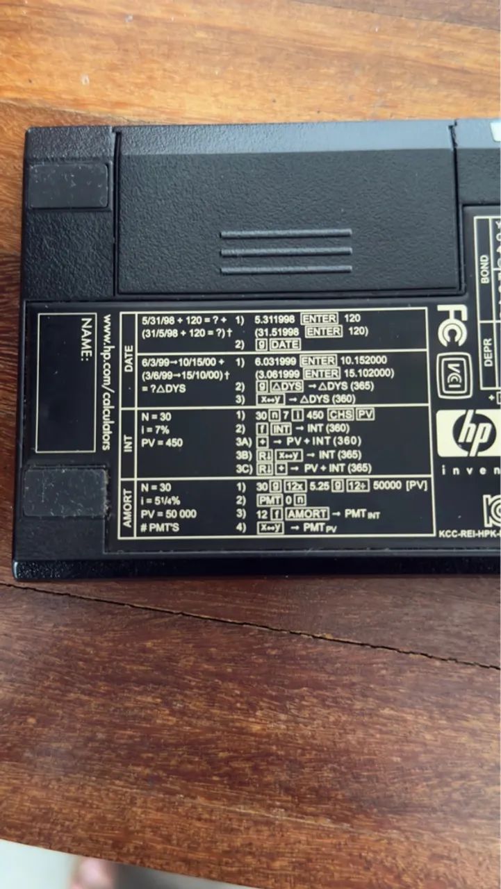 Calculadora HP 12C - Foto 4