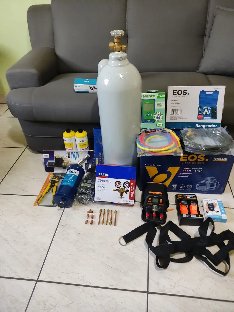 Kit Completo para Refrigeração  Ferramentas Profissionais