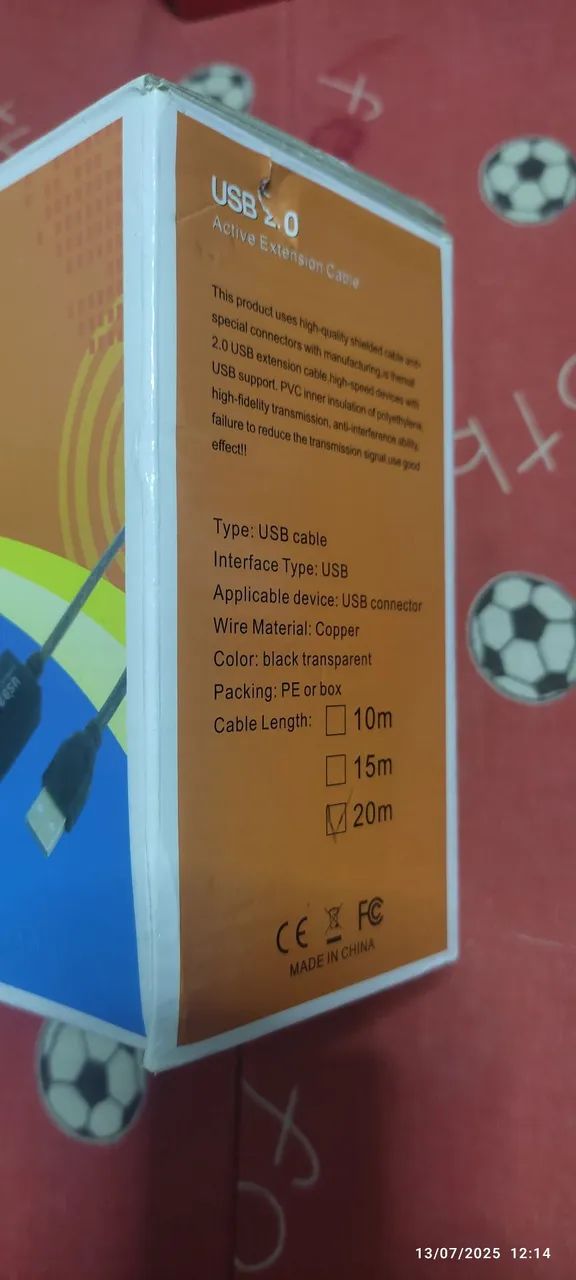 Cabo Extensor USB 2.0 - Foto 4