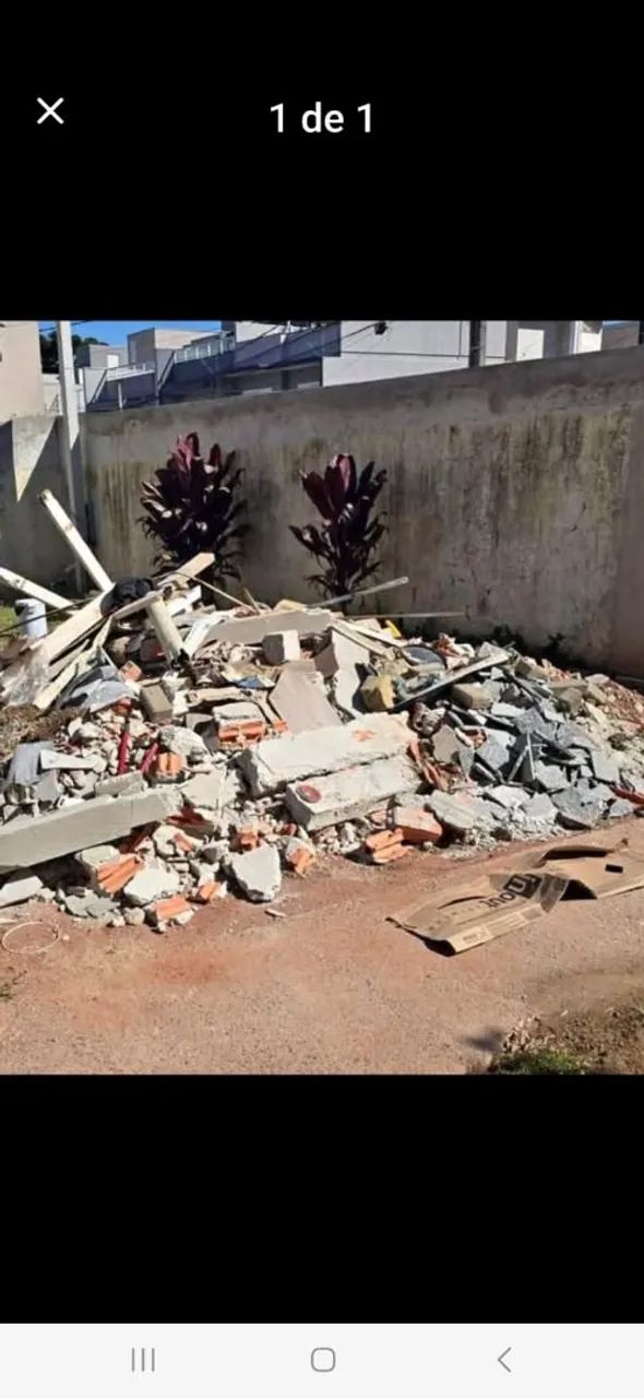 Entulho ,descarto móveis e entulhos 