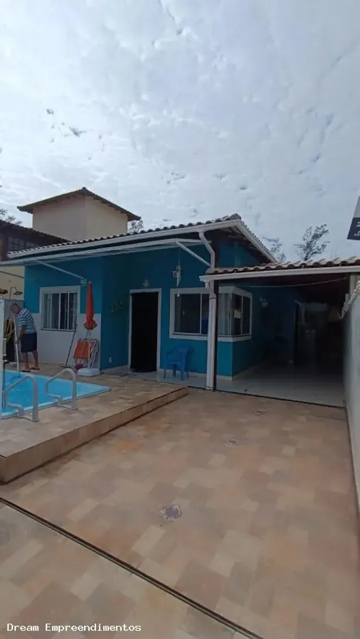 Casa em Condomínio para Venda em Cabo Frio, Long Beach (Tamoios), 2 dormitórios, 1 suíte,