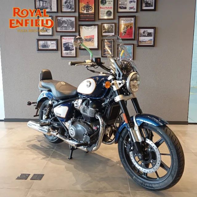 Royal Enfield Super Meteor 650 Celestial Blue - Davi Cruz - Foto 2