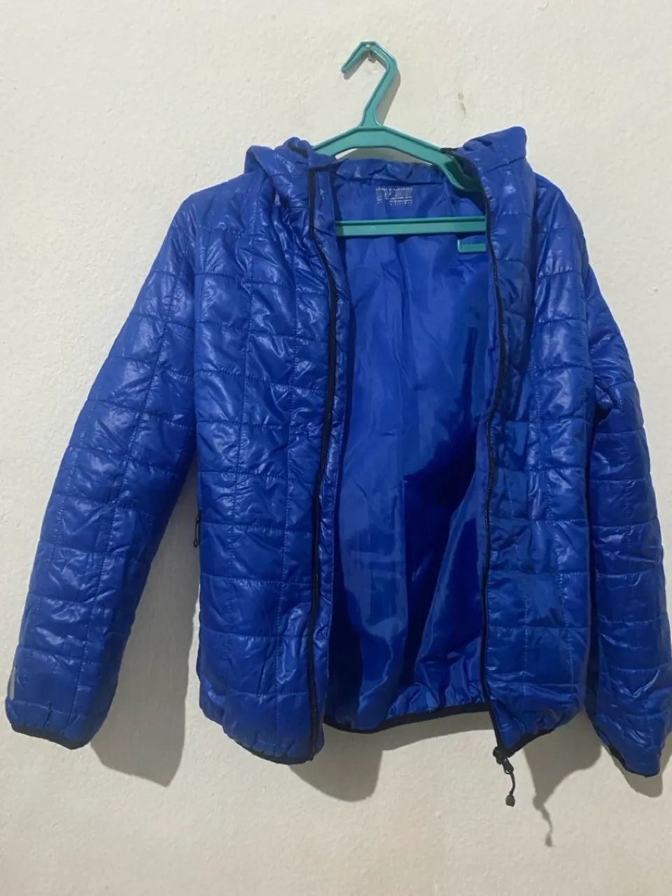 Jaqueta Infantil Azul com Capuz - Foto 2