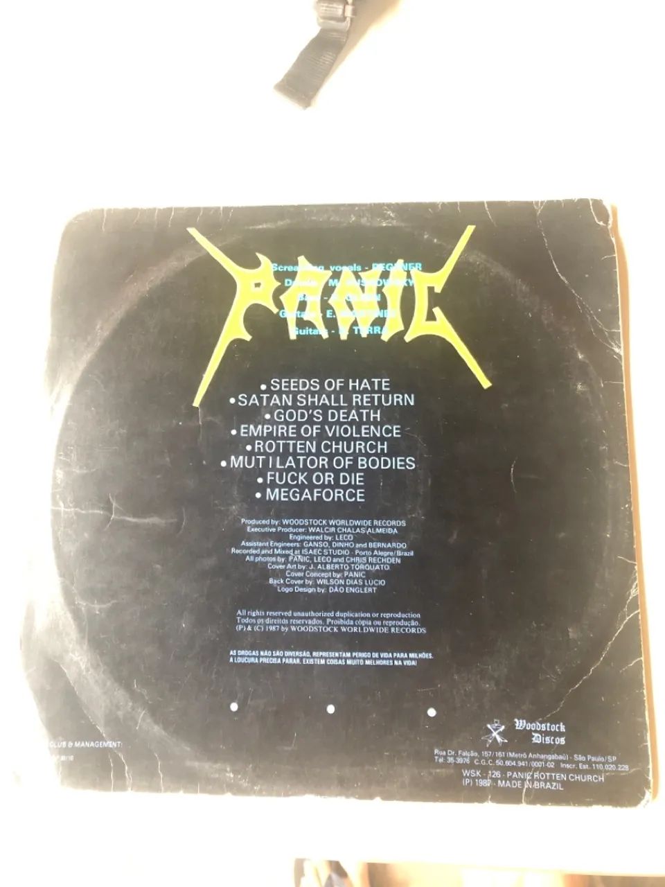 Disco de vinil Panic Rotten Church 1987 LP  - Foto 2
