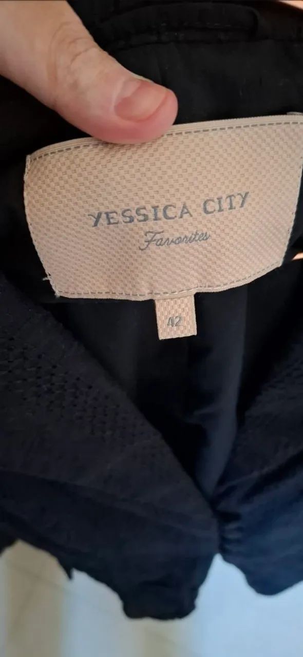 Blazer Preto Tamanho 42 - Foto 4