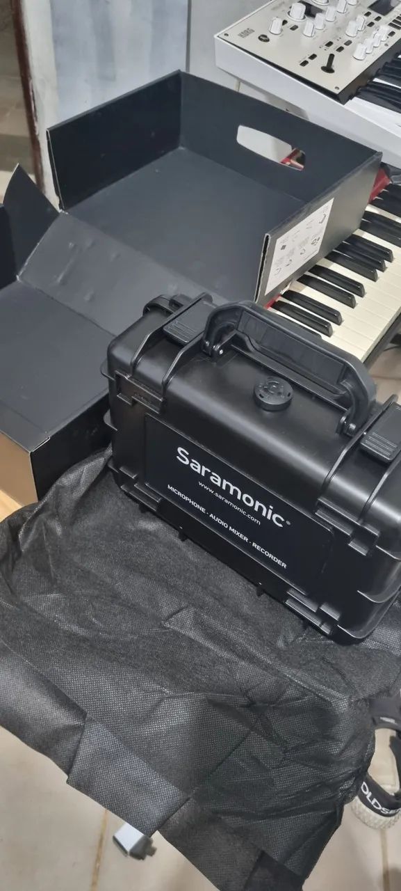 Um dos MELHORES mics do Mundo. Saramonic - Foto 3