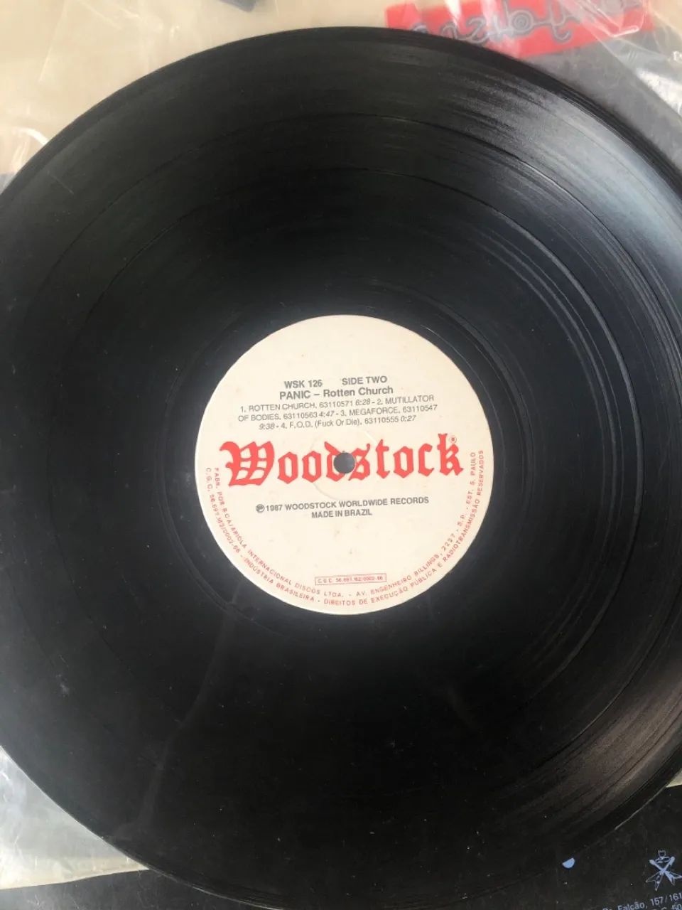 Disco de vinil Panic Rotten Church 1987 LP  - Foto 3