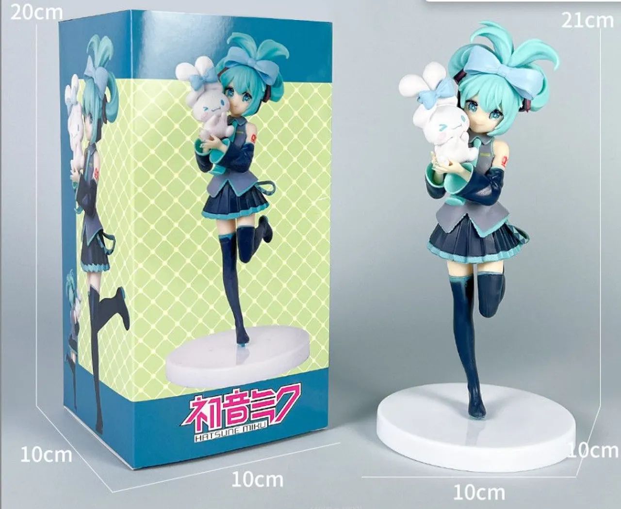 Action Figure Hatsune Miku (com caixa e entrega grátis) 