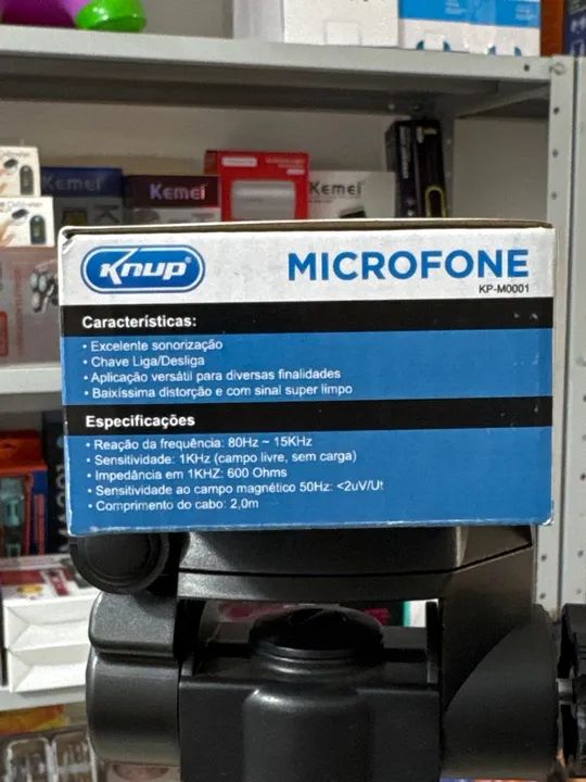 Microfone com fio P10 - Foto 2