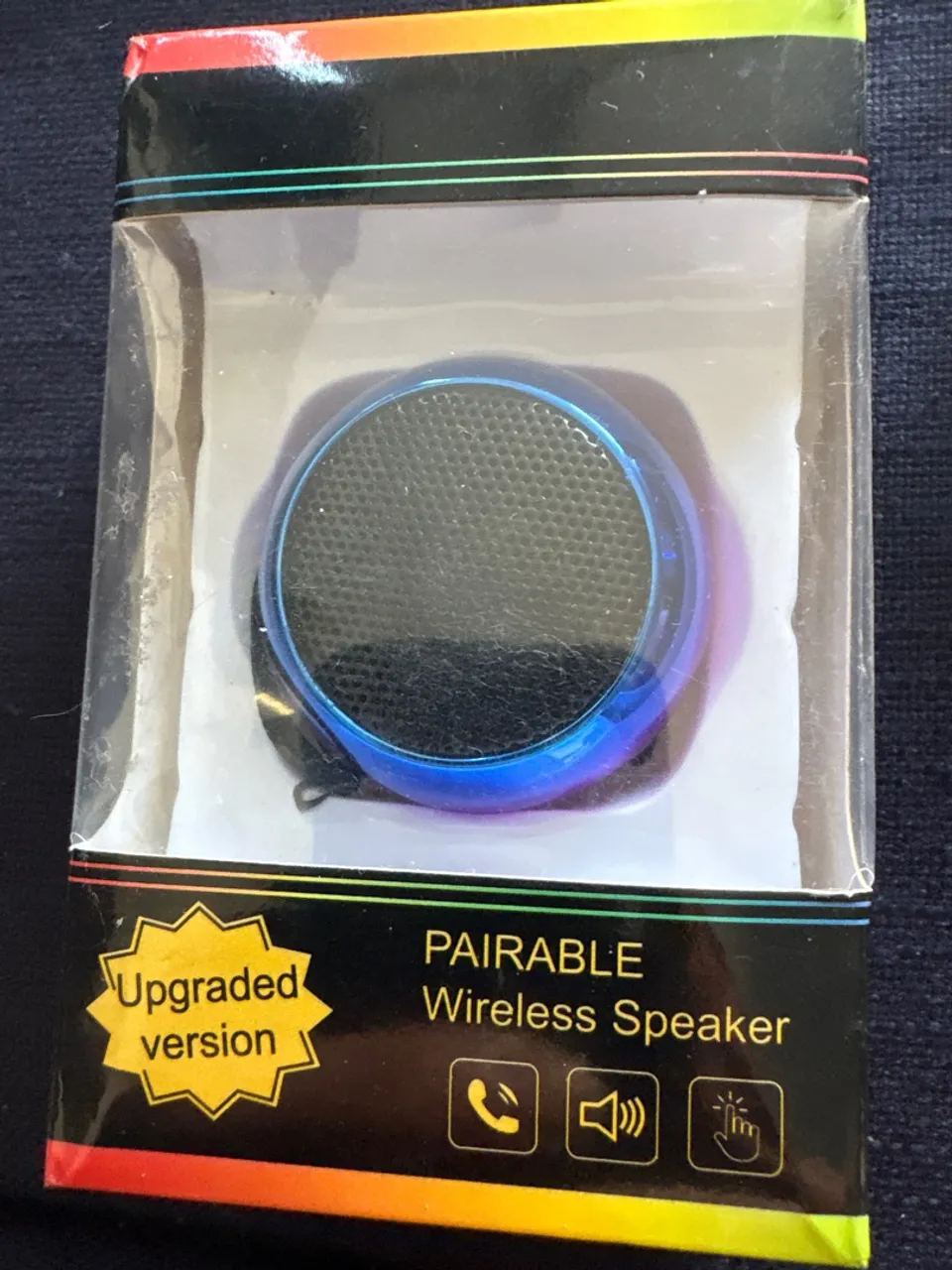 Caixa de Som Bluetooth Sem Fio - Upgraded Version