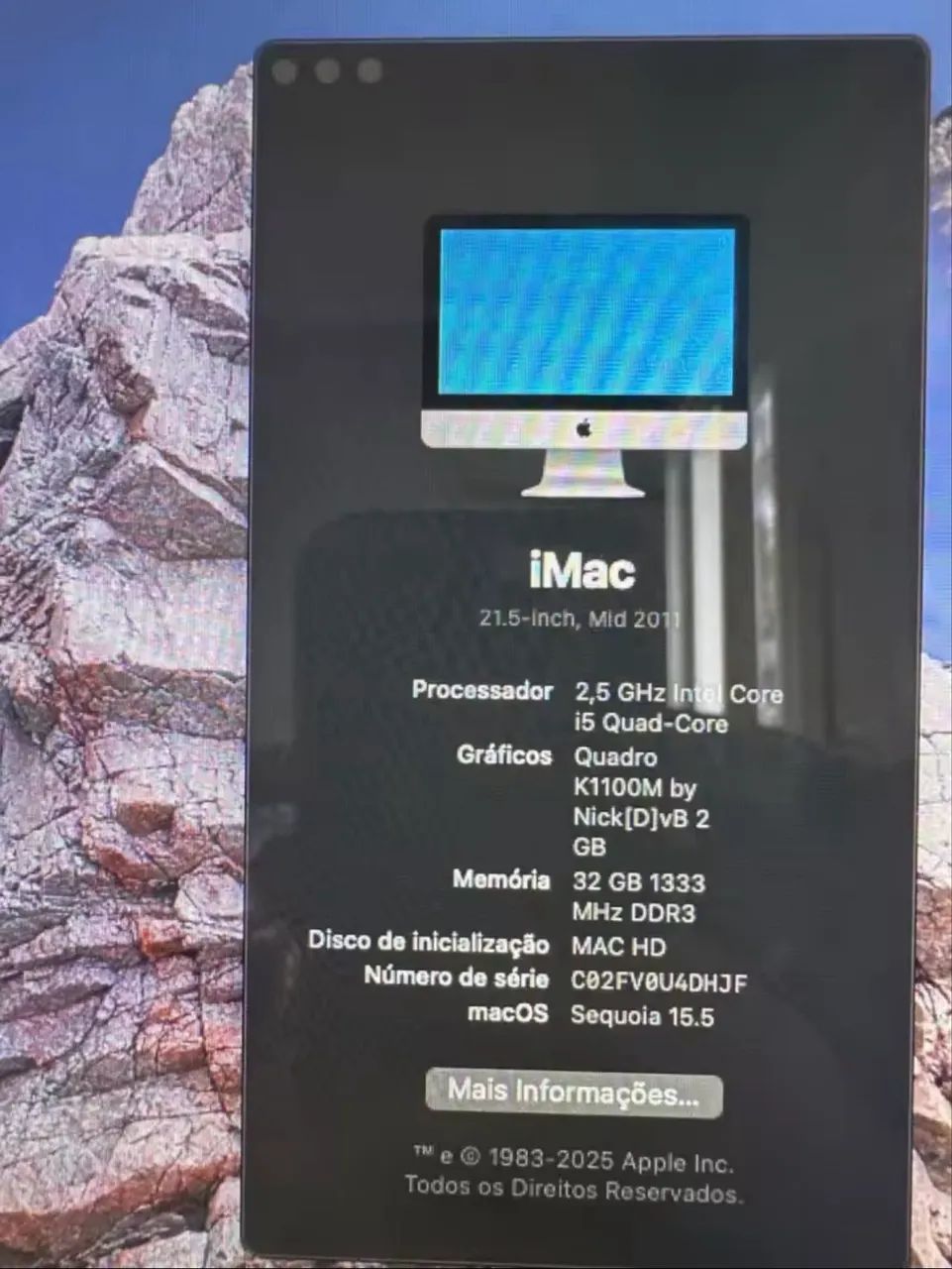 iMac A1311 2011 21.5 