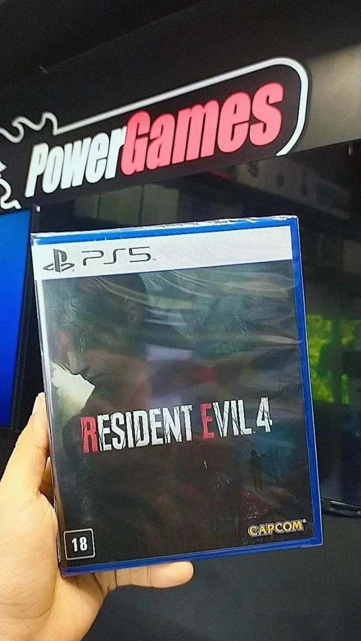 Jogo Resident Evil Remake 4 de PS5 - NOVO
