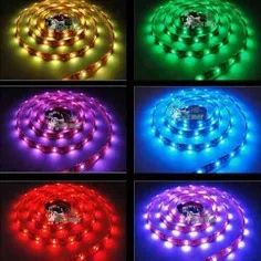 fita de led  5050  prova d'água 5 metros rgb mutavel   0307    d 71