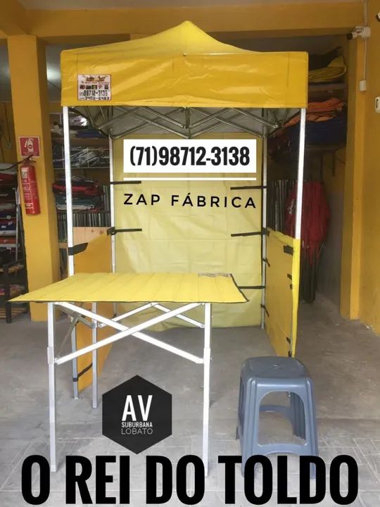 Toldo dobrável tipo tenda sanfonada pronta entrega imediata leia o anúncio!!!