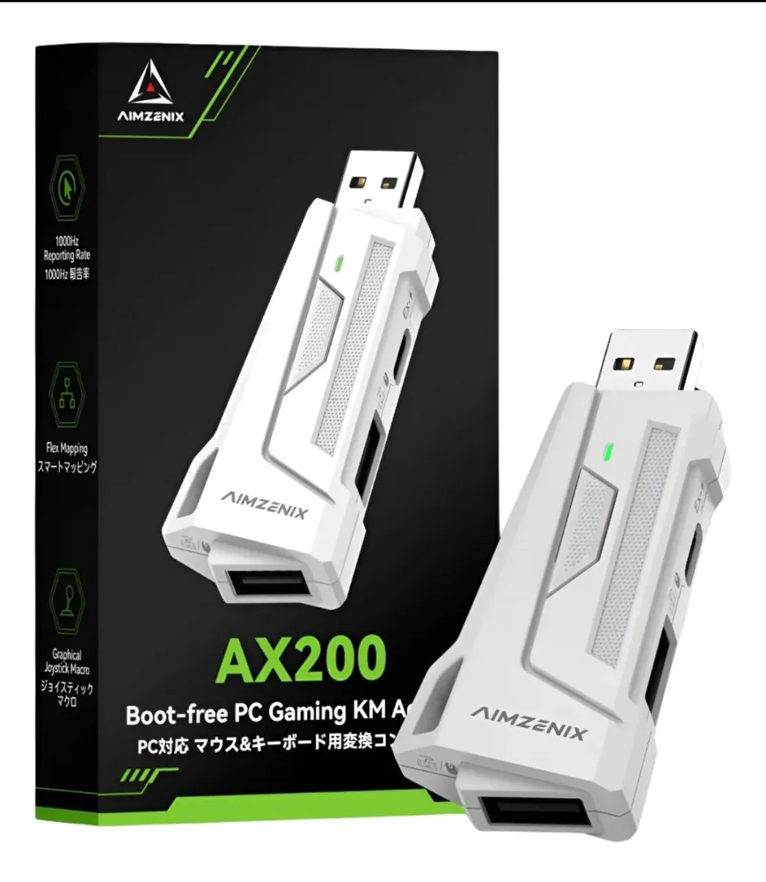 Adaptador Mouse e Teclado para PC Aimzenix AX200