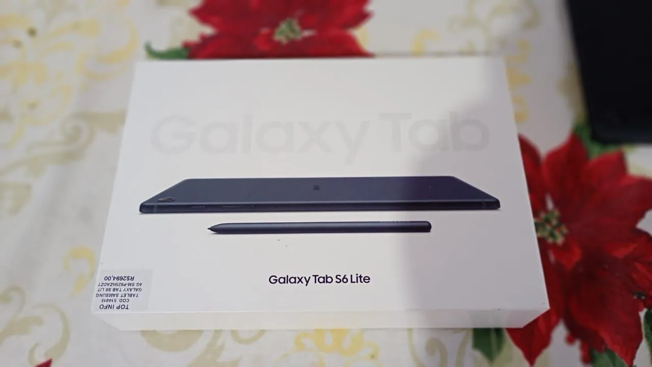 Galaxy Tab S6 Lite Novo