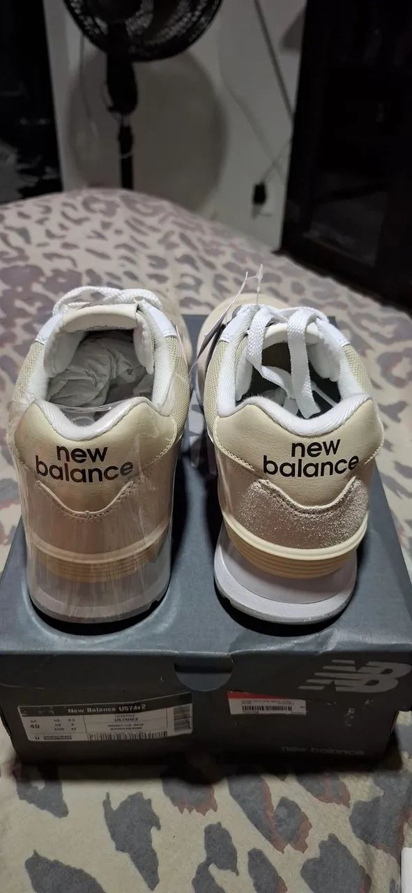 New Balance 574 - Bege - Foto 3