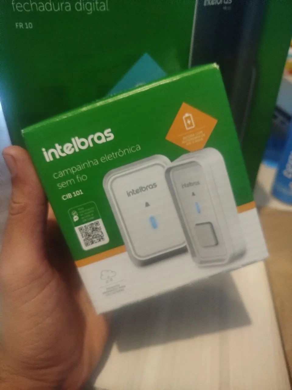 Campainha Sem Fio Intelbras CIB 101 - NOVA!