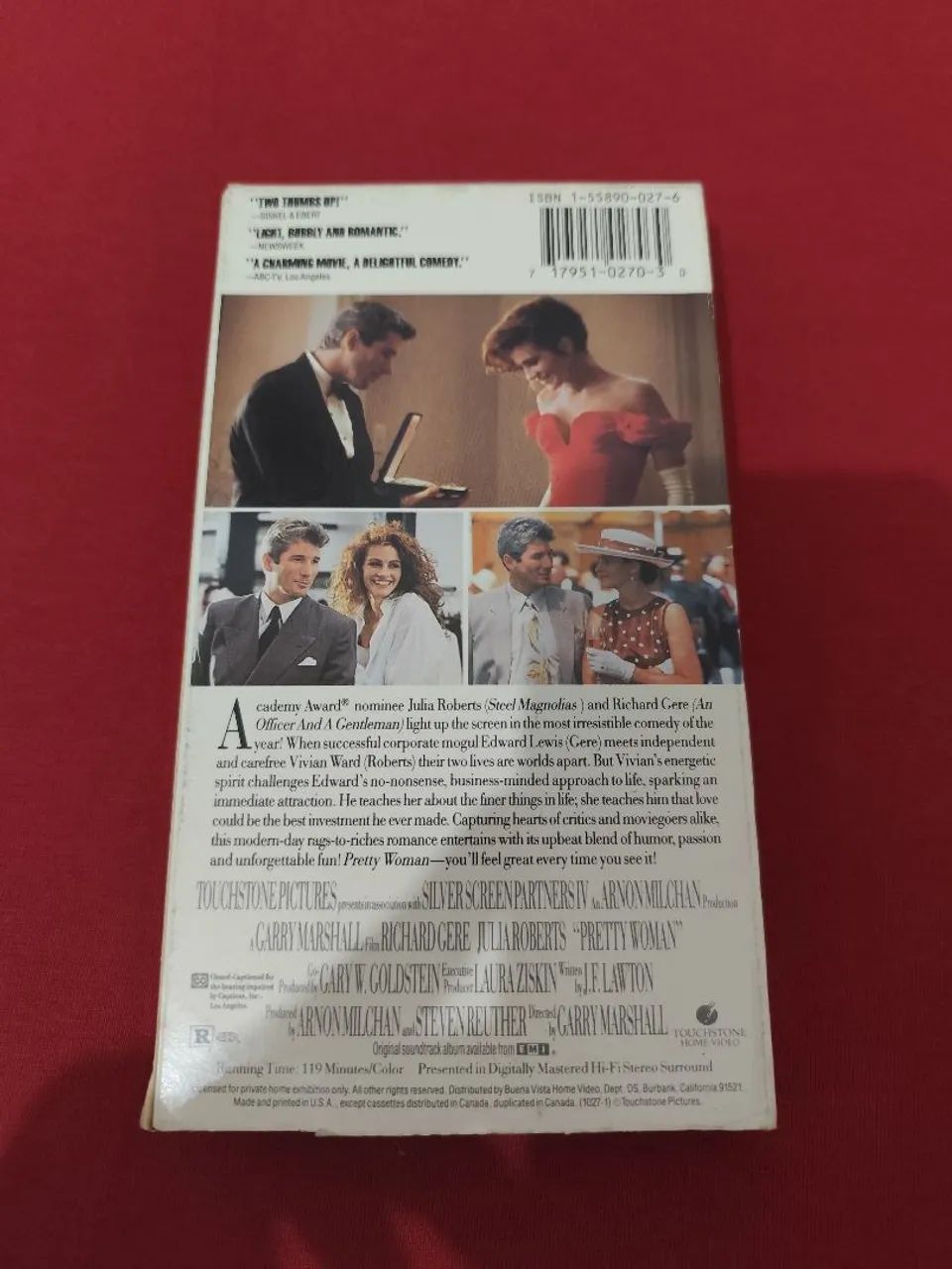 VHS Uma Linda Mulher (Pretty Woman) - Importada - Foto 2