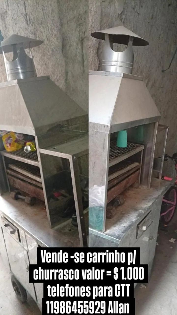 Carrinho de churrasco 