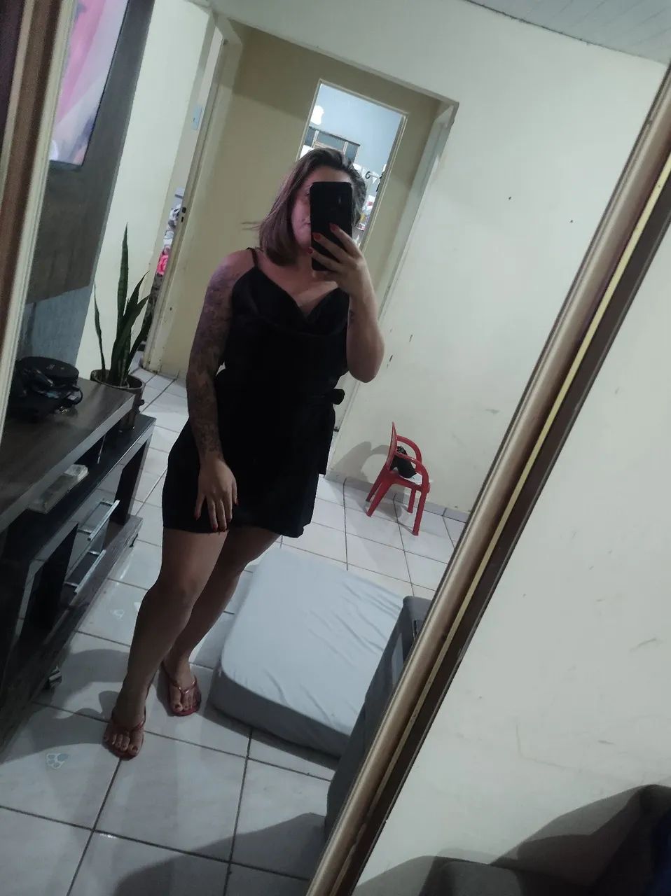 Vestido Preto Elegante - Foto 4