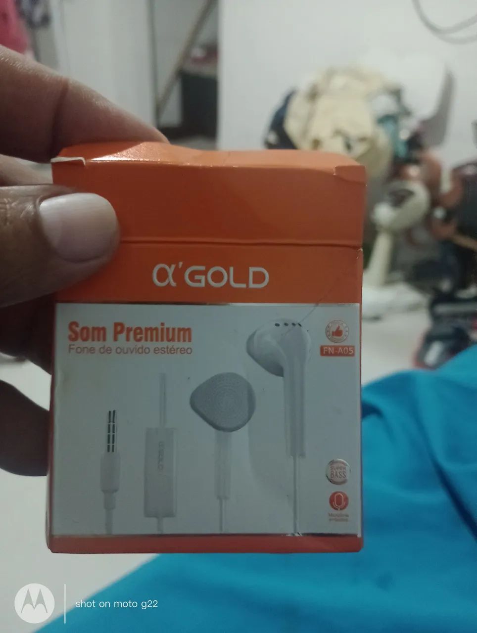 Fone de ouvido com fio novo - Foto 3