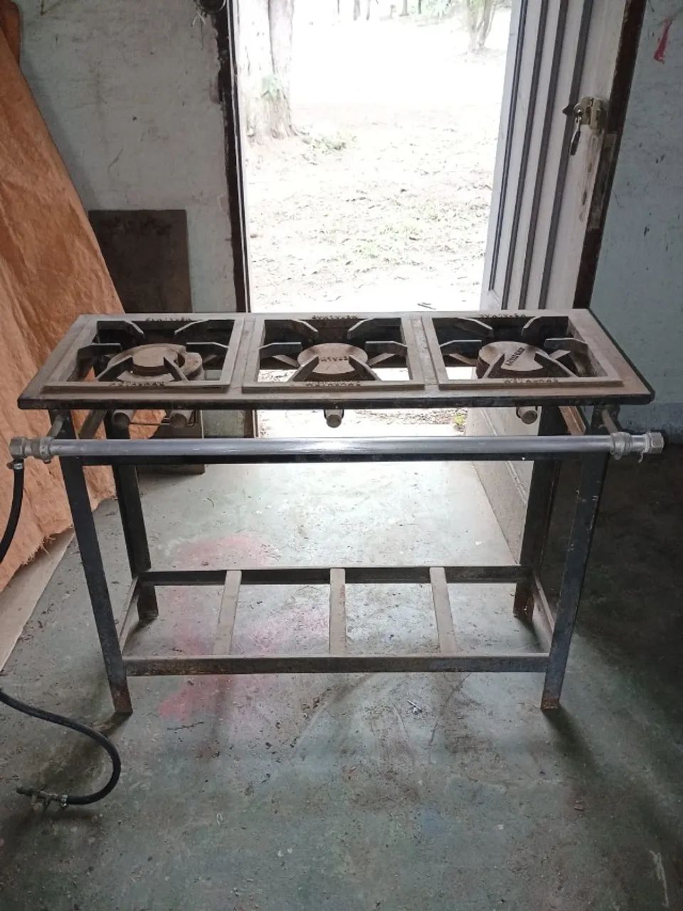 Fogão Industrial 3 Bocas - Alta Pressão