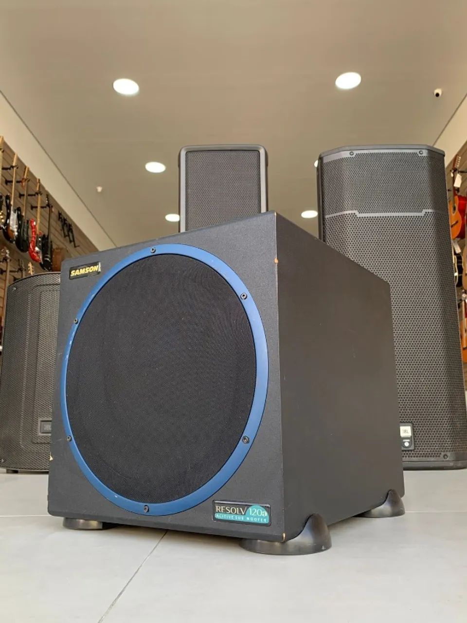 SUB WOOFER Resolv Active 120a SAMSON 120 watts - Foto 2