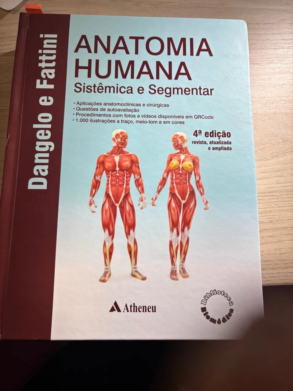 Livro Anatomia  Dangelo e Fattini 4ª Edição