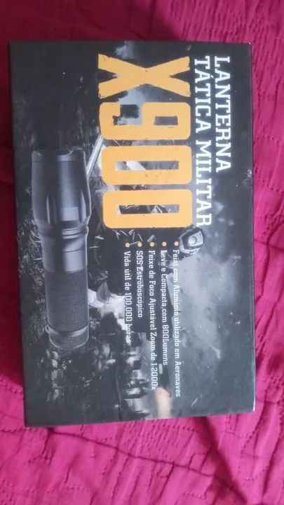 Lanterna militar recarregável top 