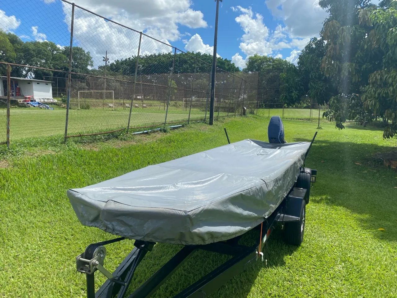Canoa 5M Marreco de Goiás 2021 Motor 25/30 Hp com partida 2016  - Foto 11