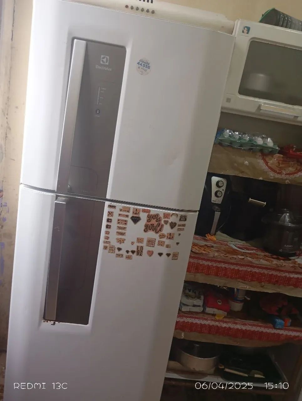 Vendo geladeira com defeito - Foto 2