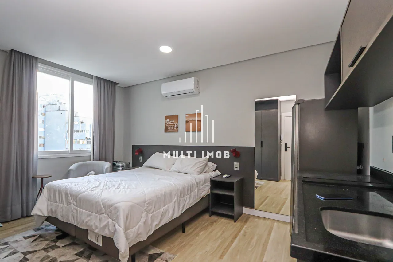 Studio mobiliado para locação, Centro Histórico