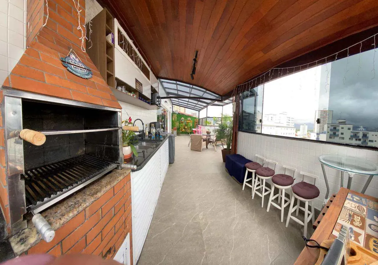 Cobertura duplex a venda em Praia Grande