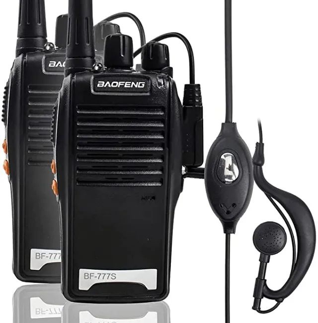 Radio Comunicador 777s Profissional Uhf Vhf 16 Canais Bivolt - Foto 4