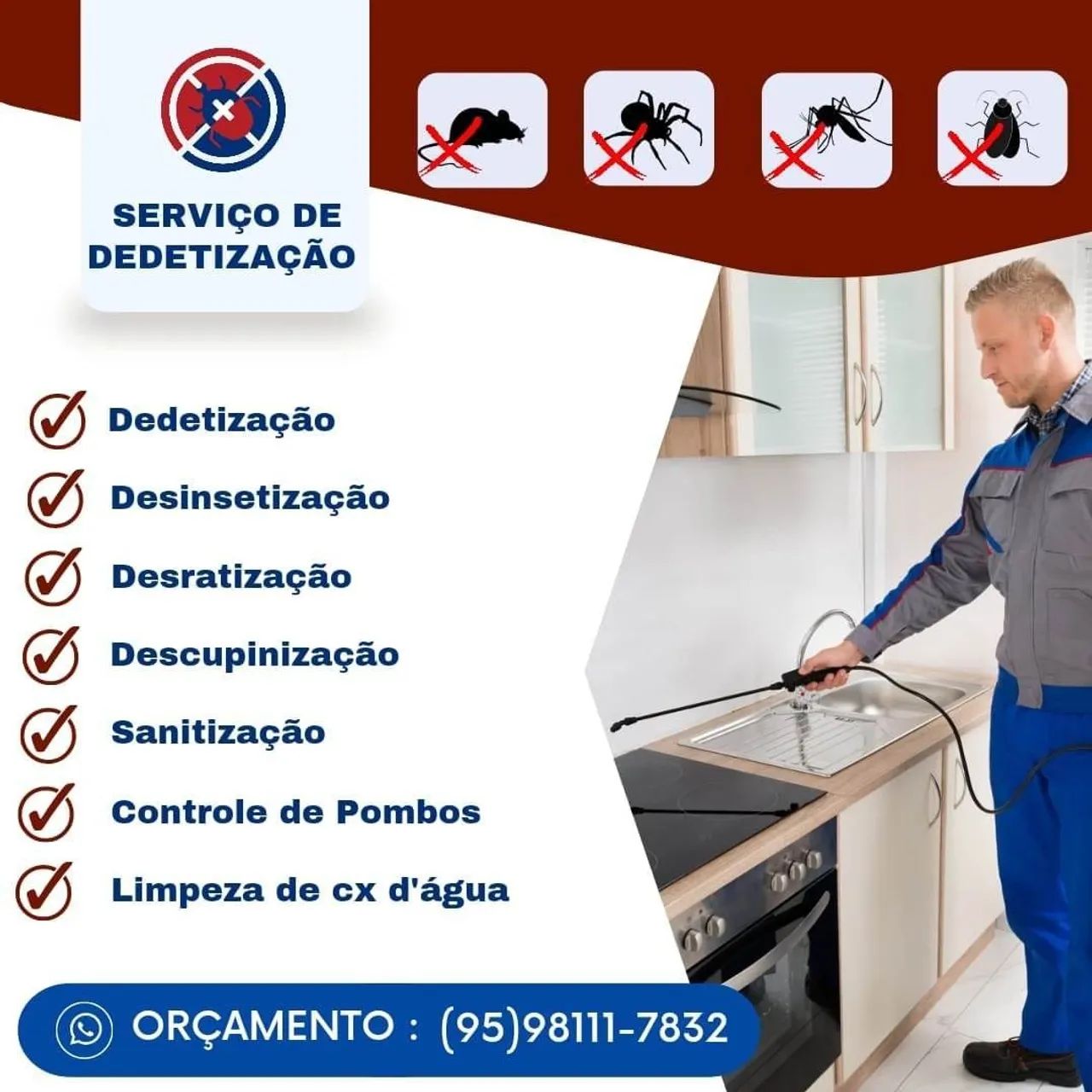 Serviço de dedetizacao