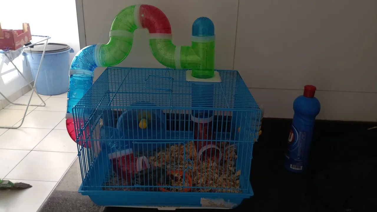Gaiola para hamster com acessórios - Foto 3