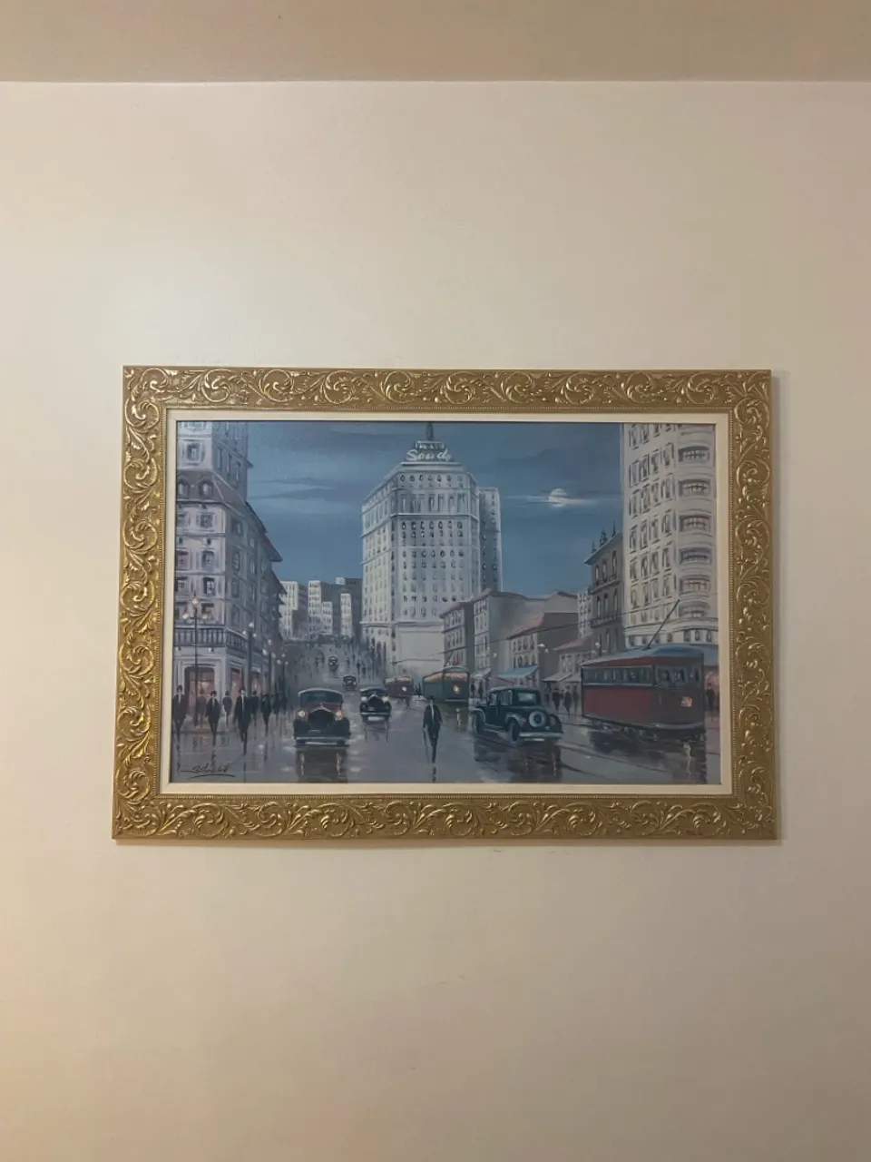 Quadro de pintura pra decoração