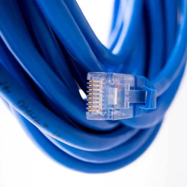 Cabo De Rede Rj 45 Cat5 Patch Cord Montado Com 30 Metros - Foto 2