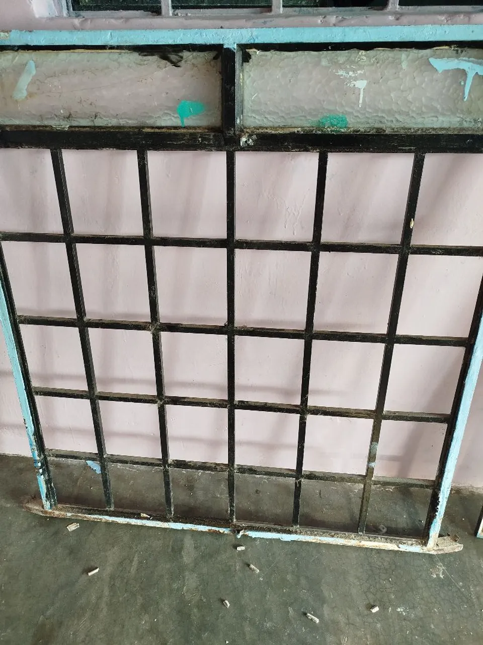 Janela de ferro padrão de 2 folhas