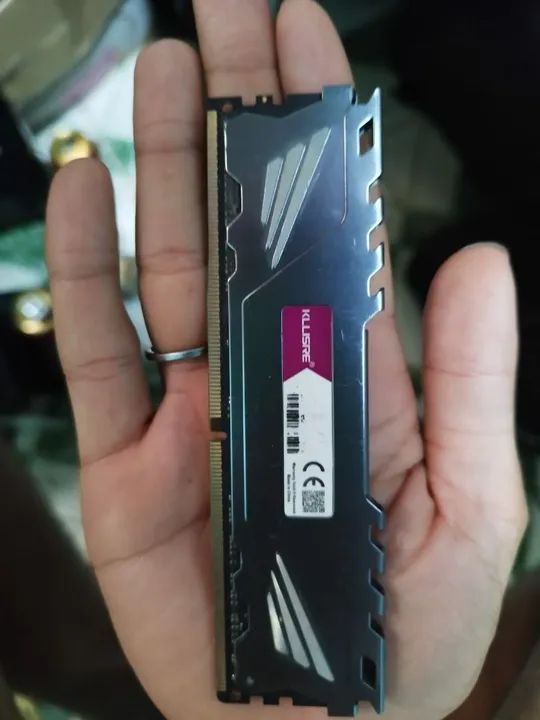 Memória RAM Kllisre 8GB DDR4 pc funcionando perfeitamente  - Foto 2
