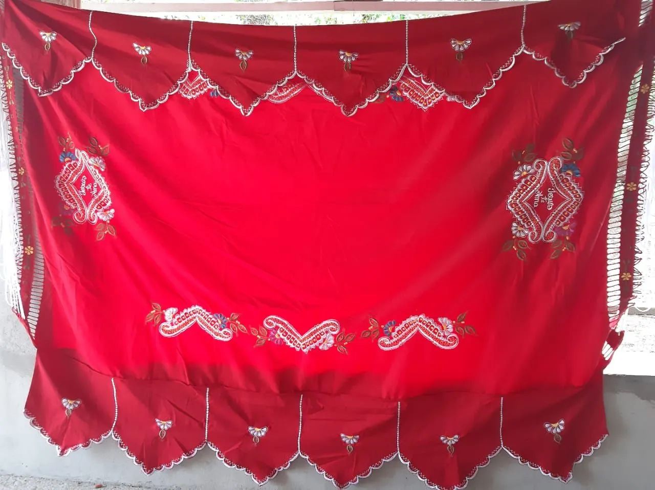 Rede de descanso varanda em crochê ou tecido. - Foto 5