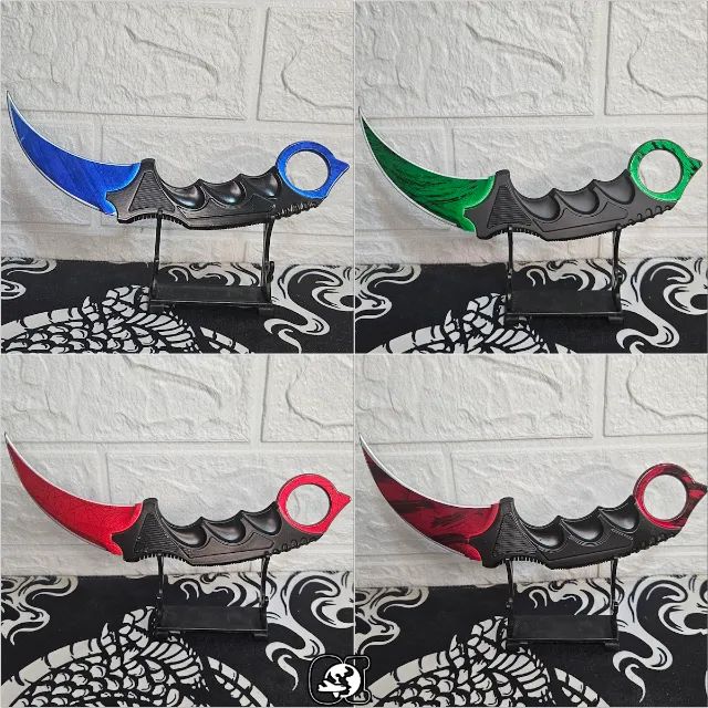 Karambit decorativa estilo CS-GO (23CM) (80 cada unidade)