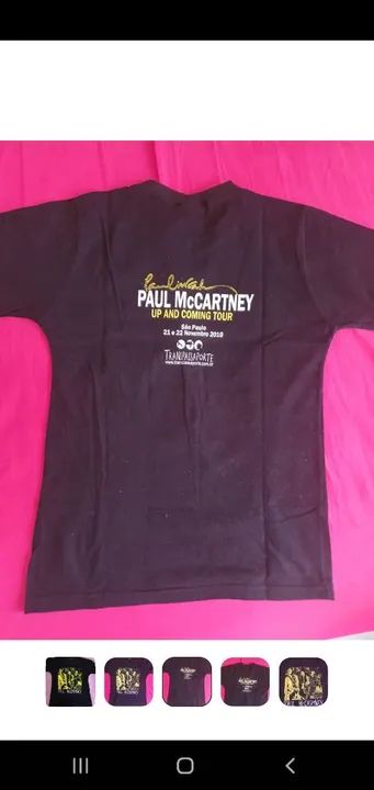 Camiseta Paul McCartney - Foto 3