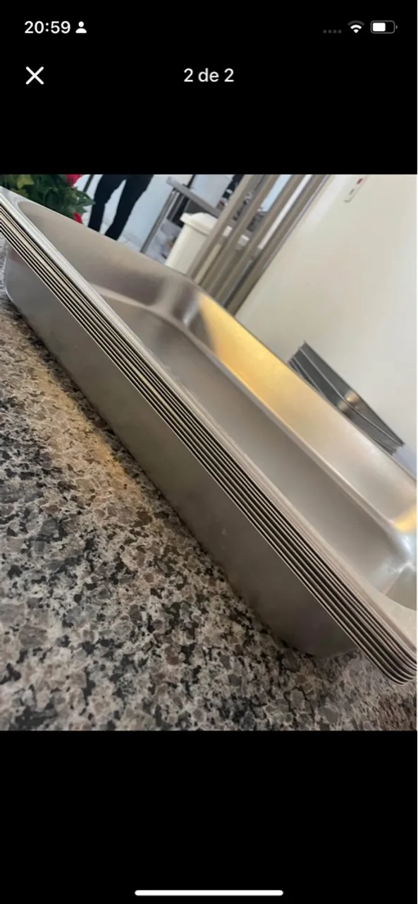 Bandejas de Inox para Comércio