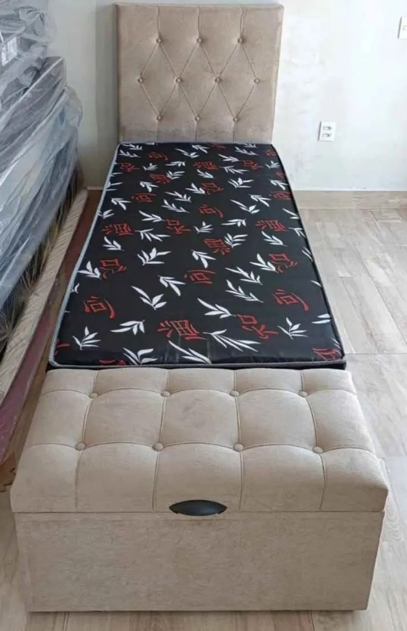 Frete grátis, Camas box com colchão novas!!!