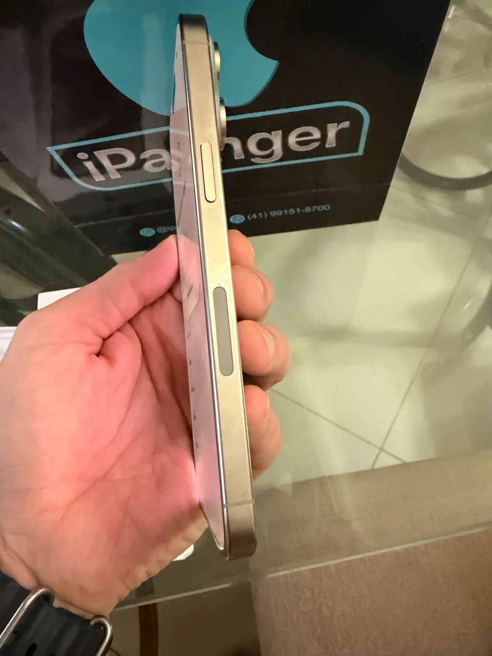 iPhone 15 Pro Max 256gb Natural Titanium  - Foto 4