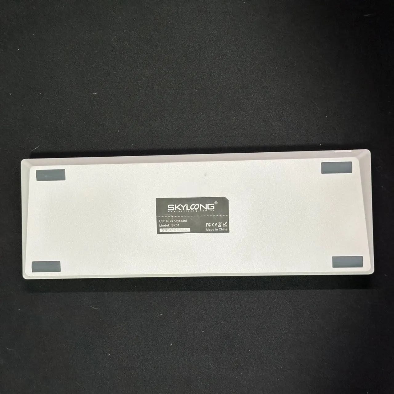 Teclado Mecânico Gamer Skyloong SK61 - Switch red - Seminovo - Foto 2