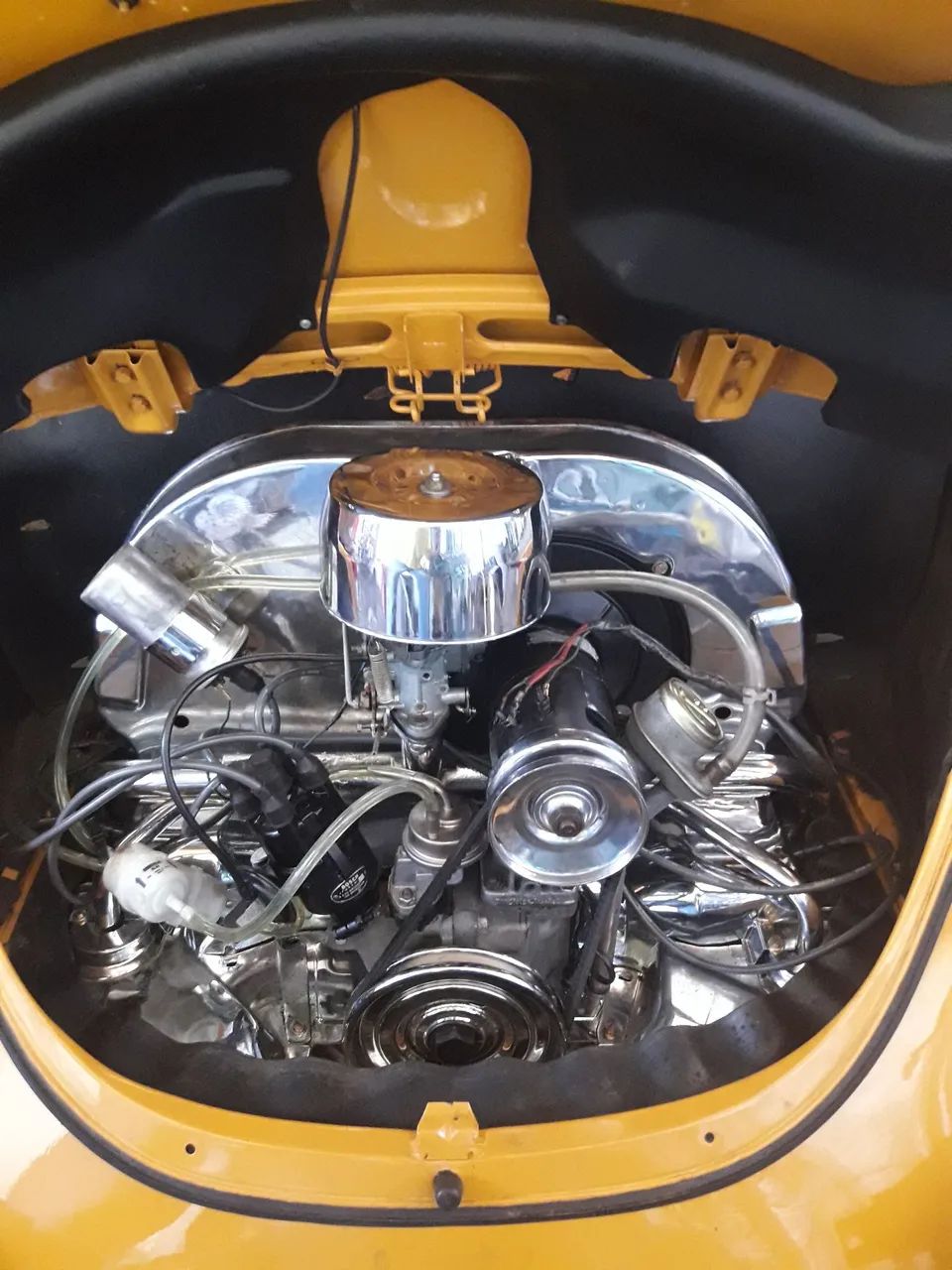 Fuscão 1500, placa preta, impecável  - Foto 6