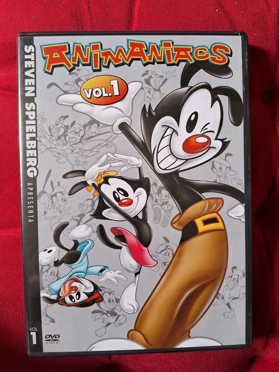 Dvd - Animaniacs Vol. 1, 2 e 3